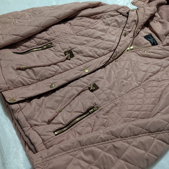 Love Tree Blush Quilted Jacket - Picture 4 of 5